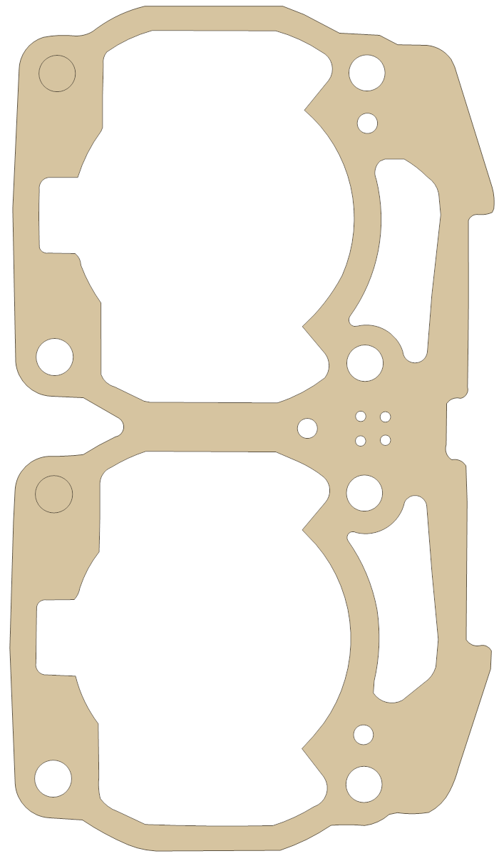 Sea-Doo Sample 3 gasket outline