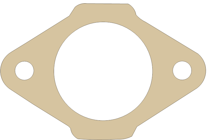 Sea-Doo Sample 6 gasket outline