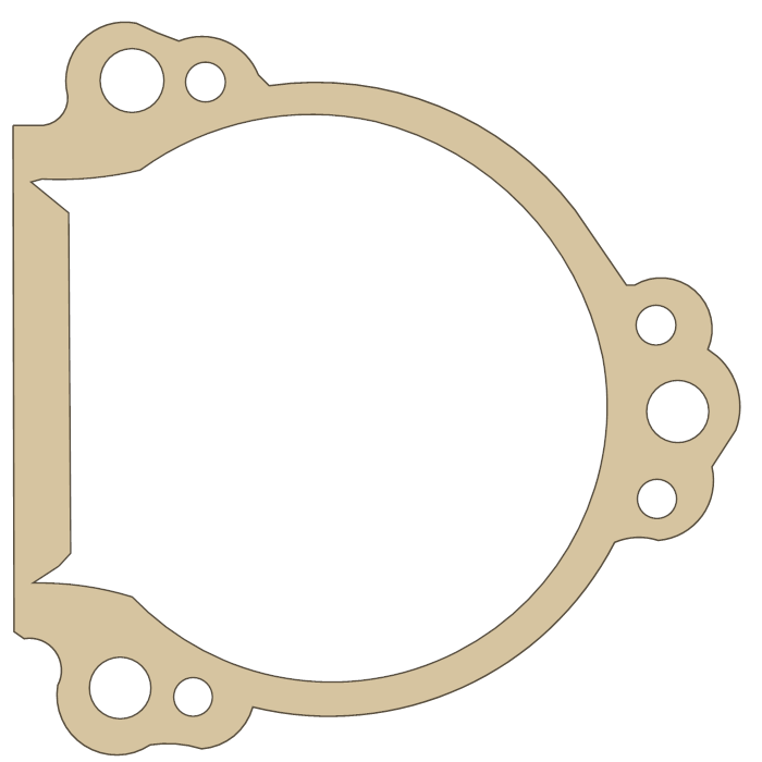 Go Ped GE0 3 gasket outline