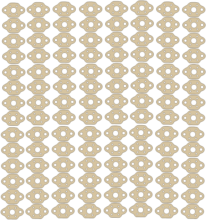Go Ped G23 5 gasket outline