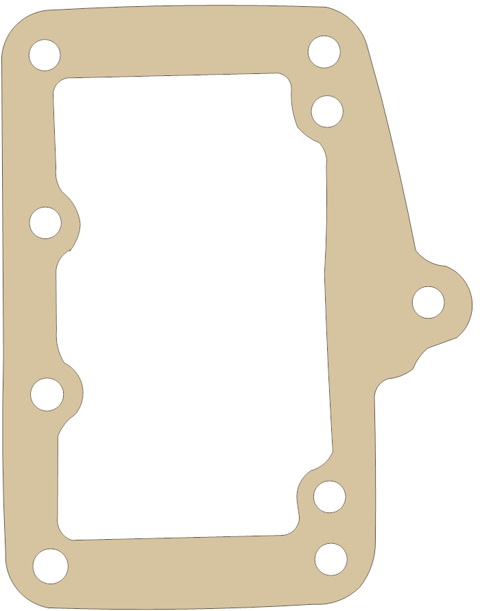 Indian 45 3 gasket outline