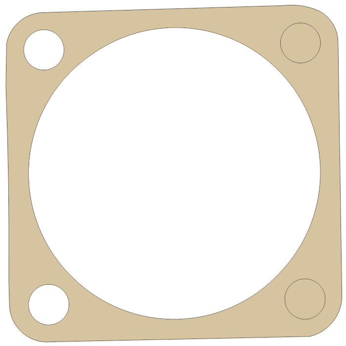Indian 45 5 gasket outline