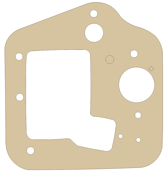 Indian Chief 3 gasket outline