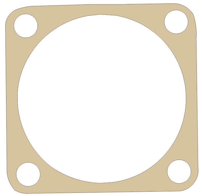 Indian Chief 5 gasket outline