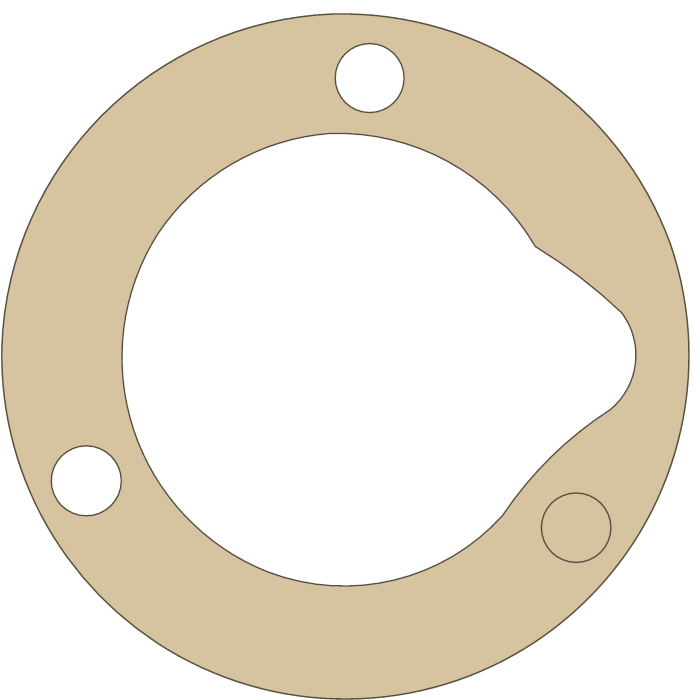 Indian Chief 7 gasket outline