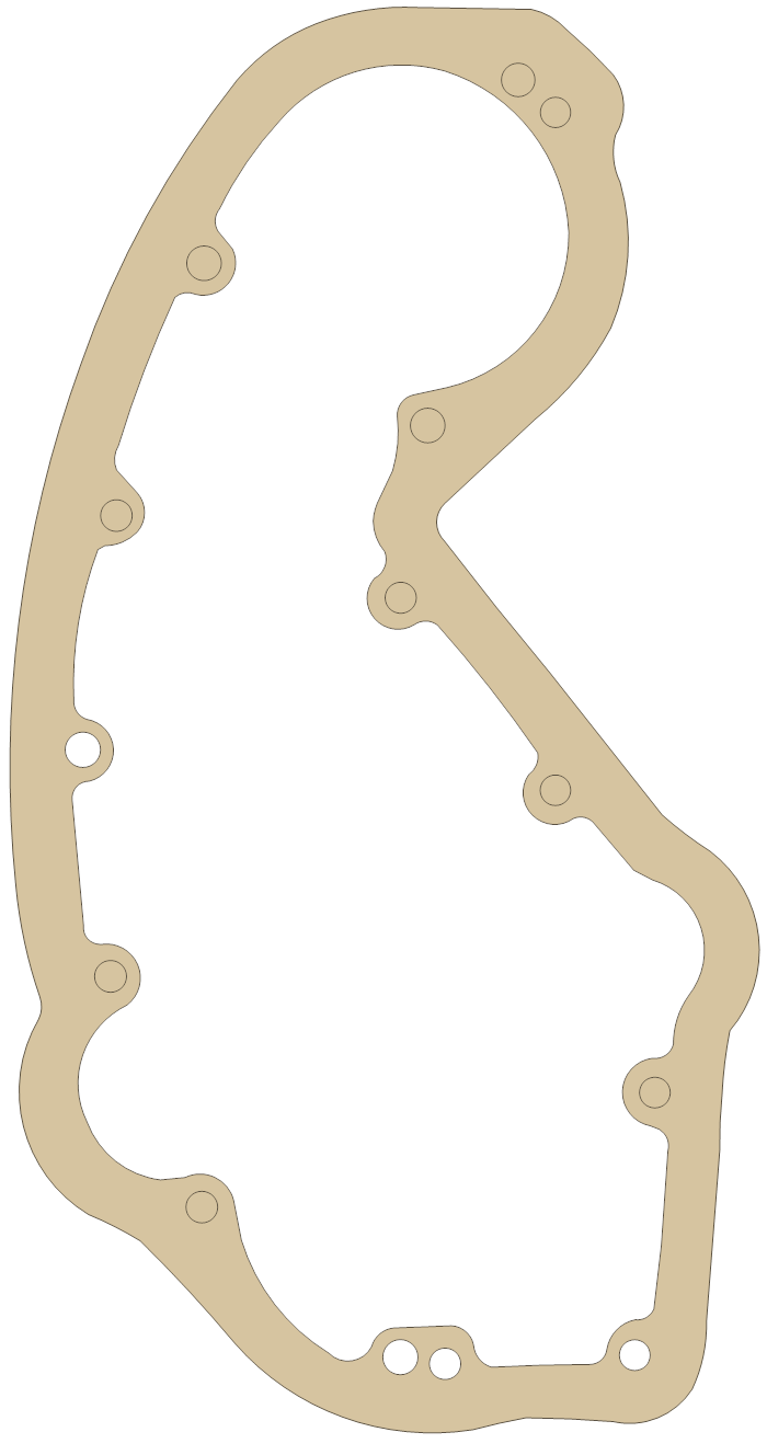 Indian Chief 12 gasket outline