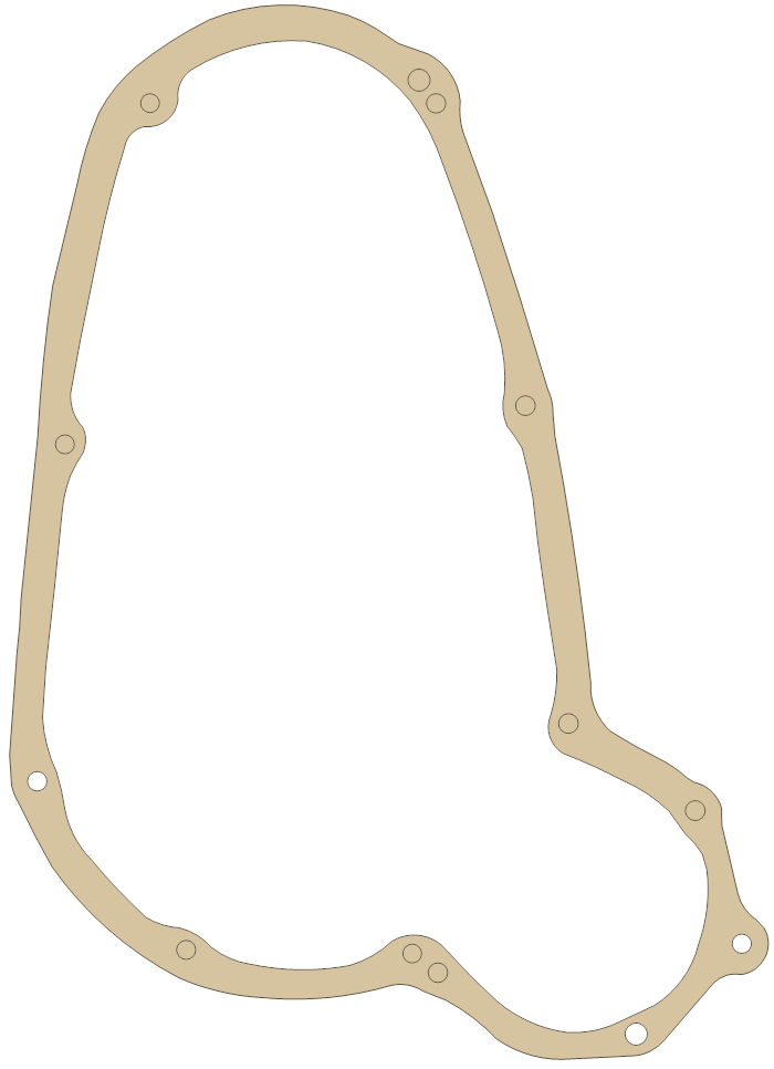 Indian Chief 14 gasket outline