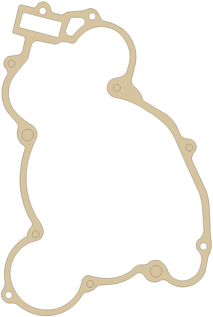 TM 80cc 1 gasket outline