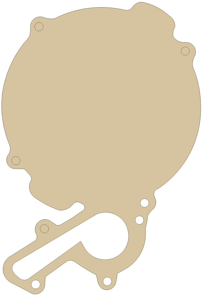 TM 80cc 2 gasket outline