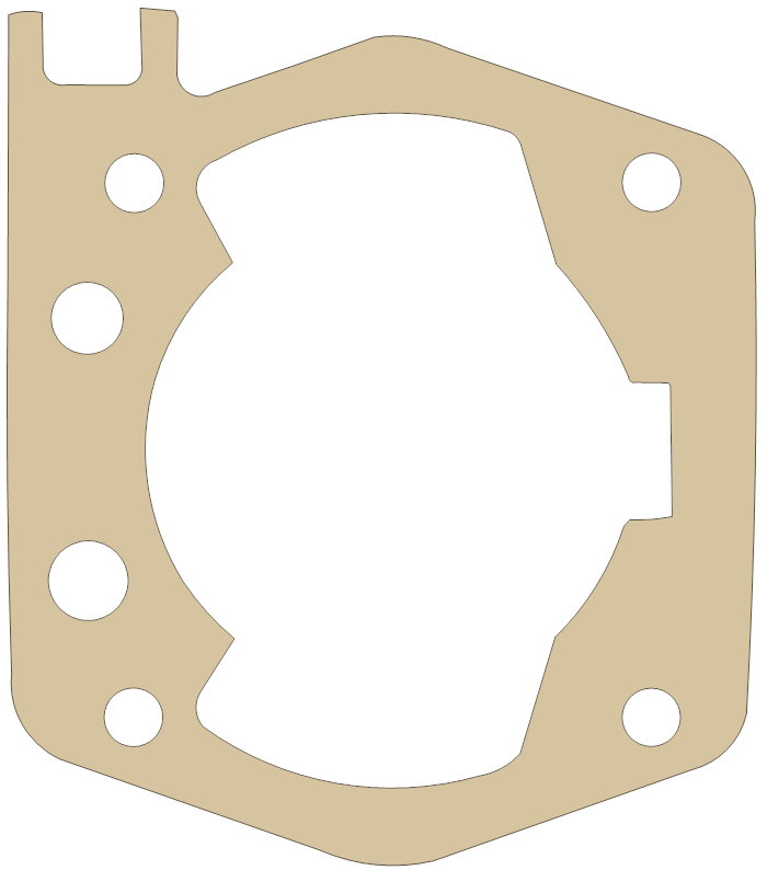TM 85cc 4 gasket outline