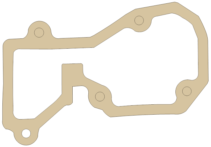 TM 100cc 6 gasket outline