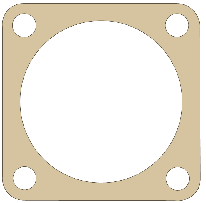 Husky 250 3 gasket outline