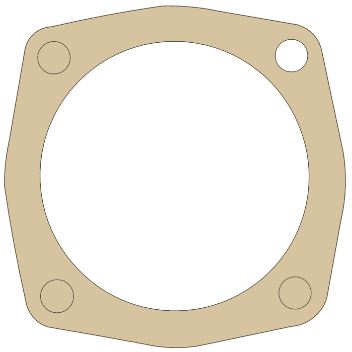 Husky 250 4 gasket outline