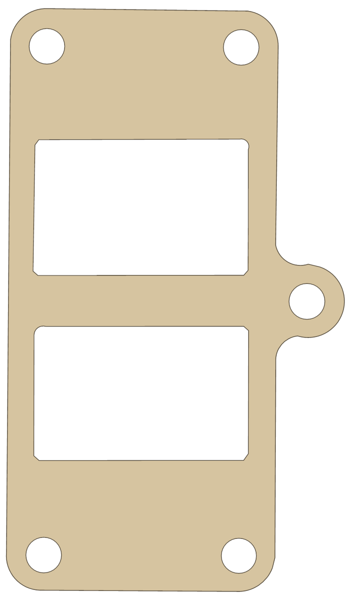 Husky 250 8 gasket outline