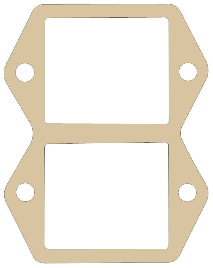 Husky 250 9 gasket outline