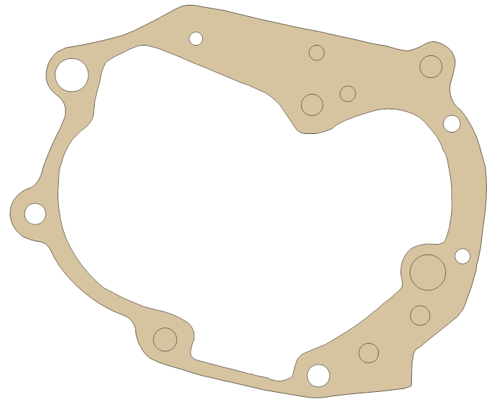 e-Ton Transmission Cover gasket outline, OEM 750.146, A material