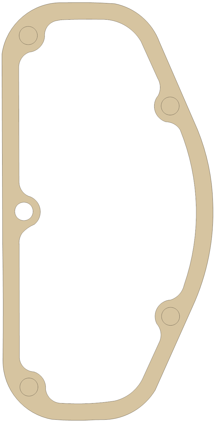 -Ingersollrand Valve Cover gasket outline, OEM 39486055, B material