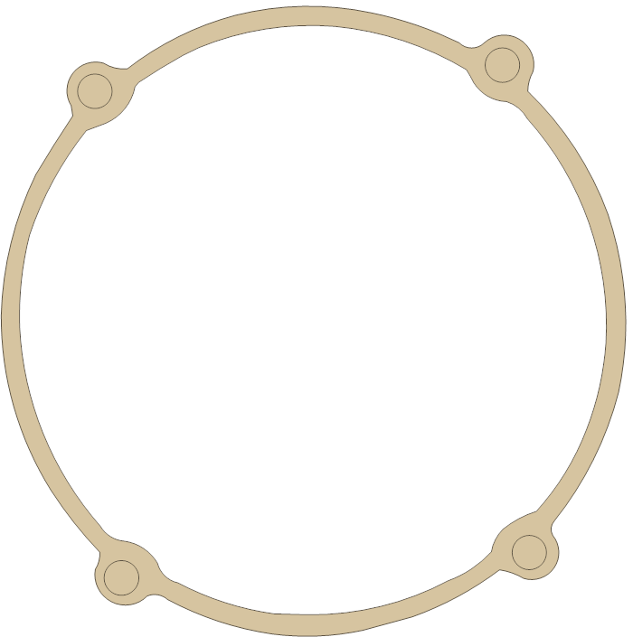 OSSA 11989 gasket outline, OEM 11989, A material