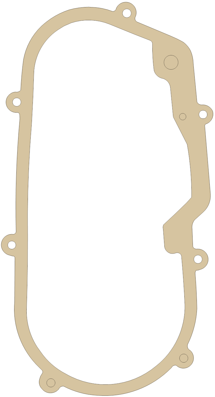 Yamaha Phazer E Case gasket outline