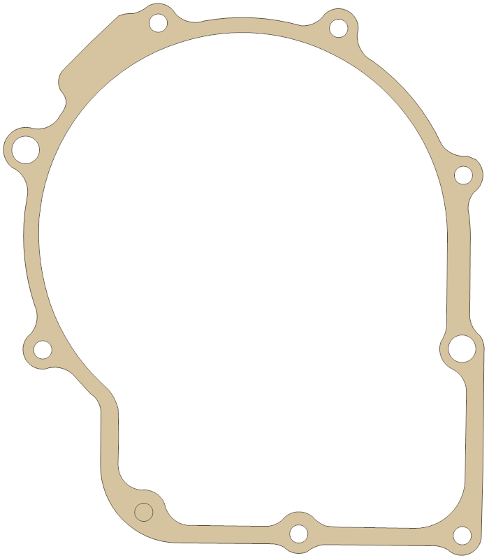 Yamaha YFM660F Grizzly Carburetor gasket outline