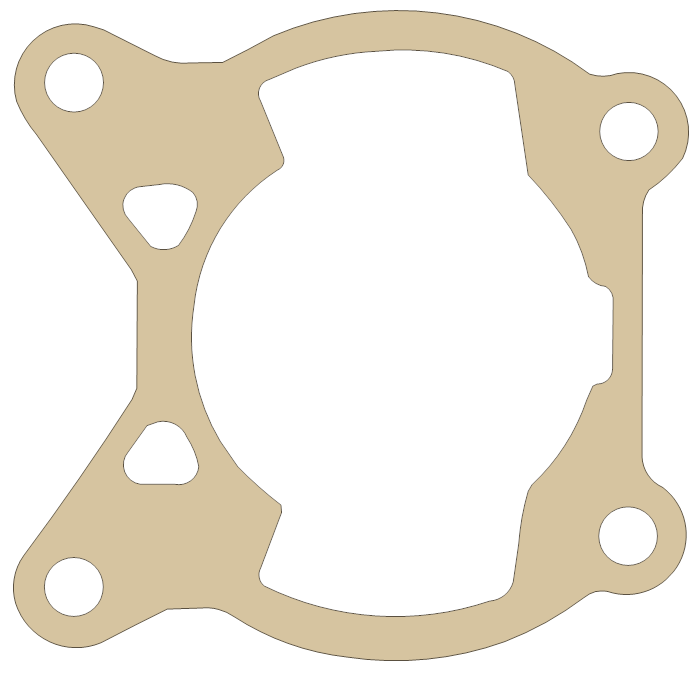 KTM Base gasket outline, OEM 47030035000, A material