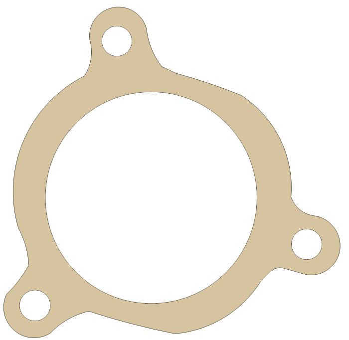KTM Gasket gasket outline, OEM KTM-12, B material