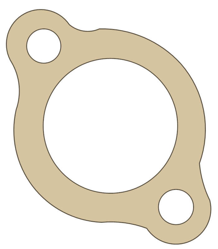 KTM Gasket gasket outline, OEM KTM-7, B material