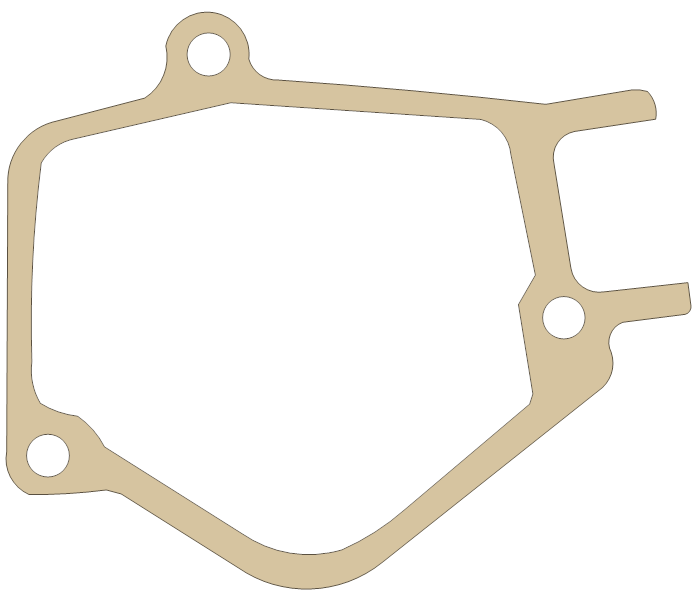 KTM Gasket gasket outline, OEM KTM-10, A material