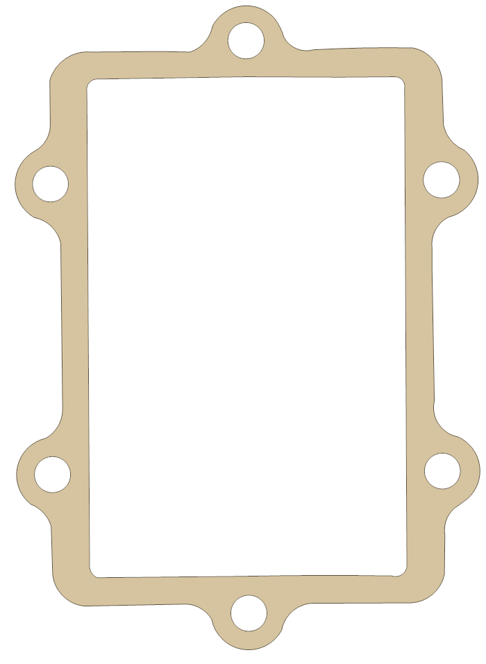 Arctic Cat Gasket gasket outline, OEM 3005-879, A material