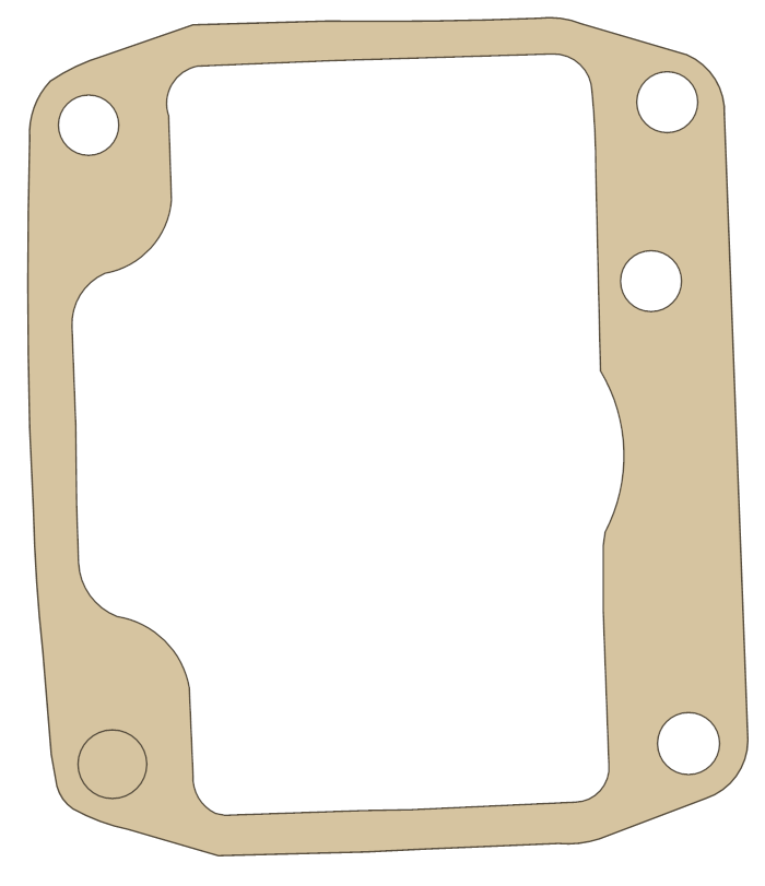 Arctic Cat Gasket gasket outline, OEM 6505-197, B material
