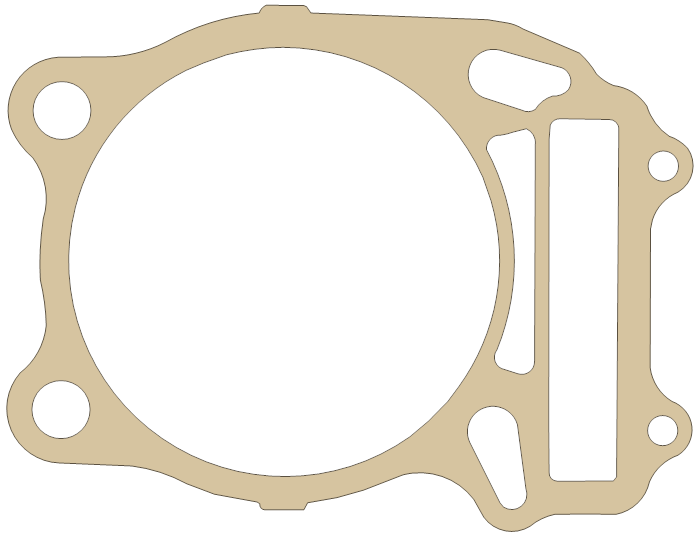 Arctic Cat Cylinder gasket outline, OEM 3402-579, A material