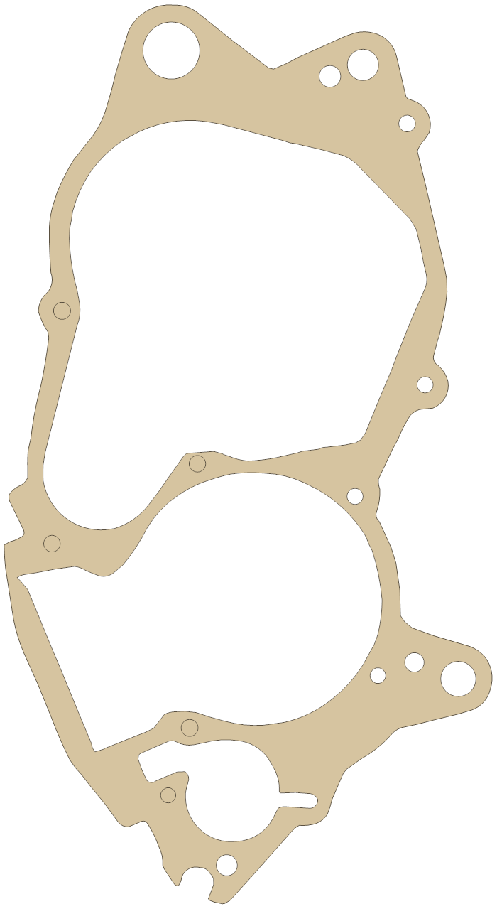 Crows ATK 125 Center Case gasket outline