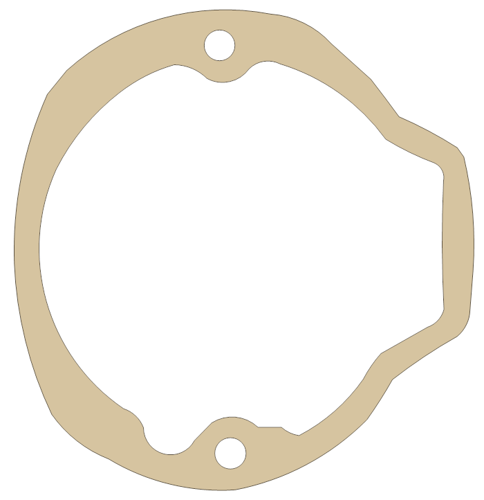 Honda ATC110E Pulse Generator gasket outline