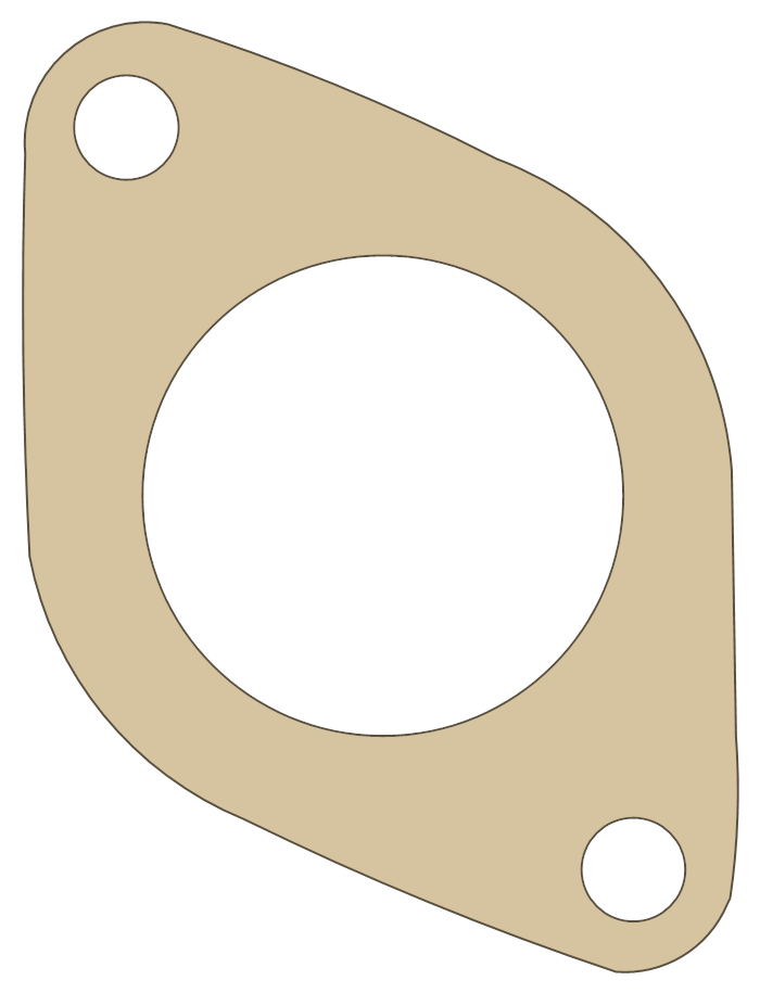 Honda Insulator gasket outline, OEM 16229-369-306, A material