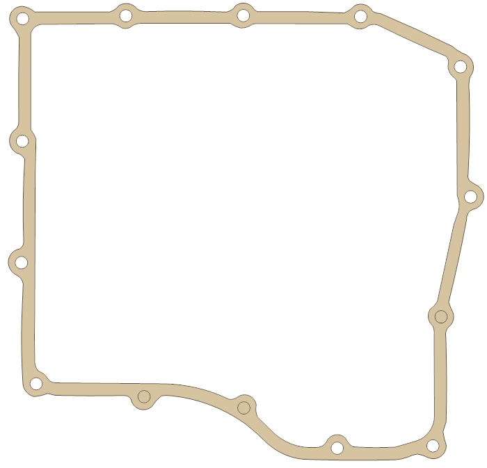Honda CBR600 Oil Pan gasket outline