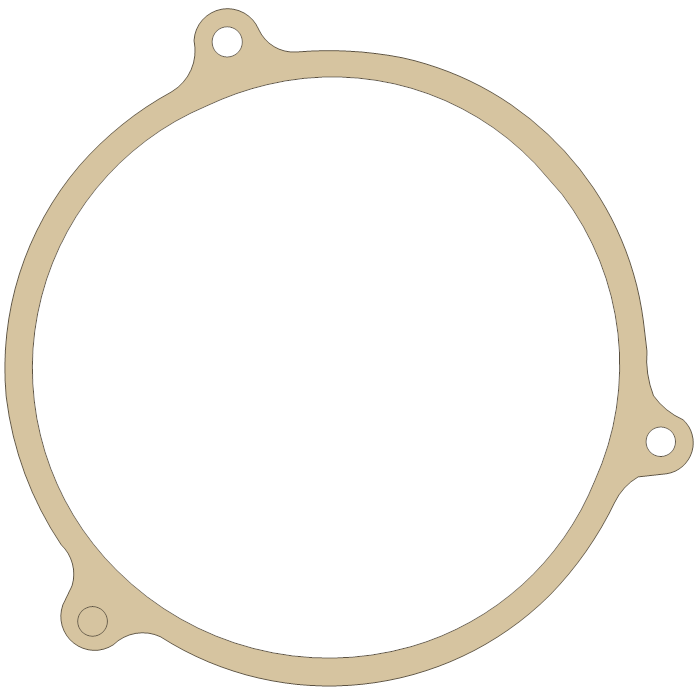 Honda ATC90 Recoil Starter gasket outline