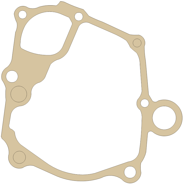 Honda Side Gear gasket outline, OEM 21291-MB0-306, A material