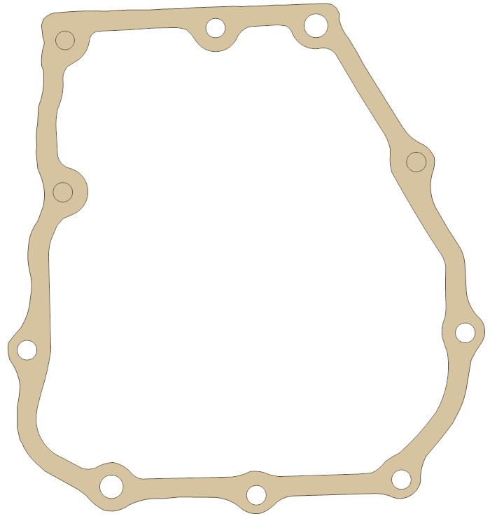 Honda CB750A 393306 gasket outline