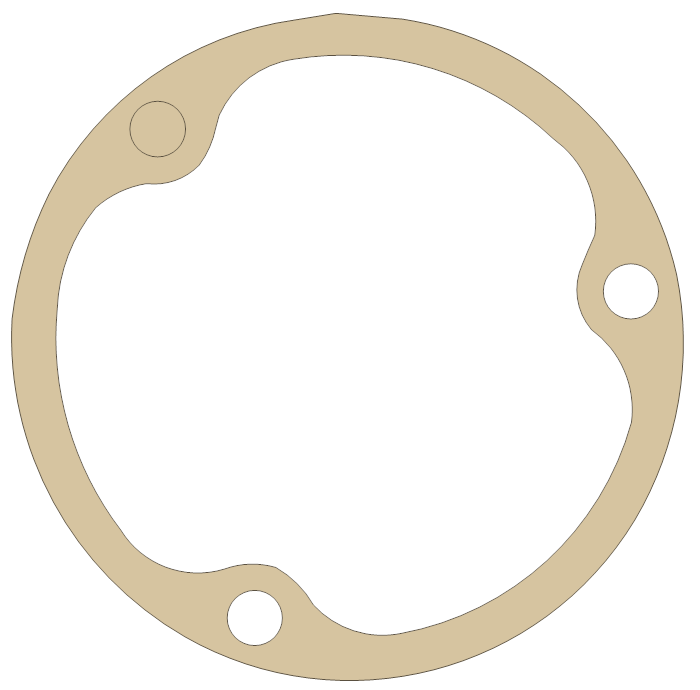 Honda CRF150F Oil Filter Gasket gasket outline