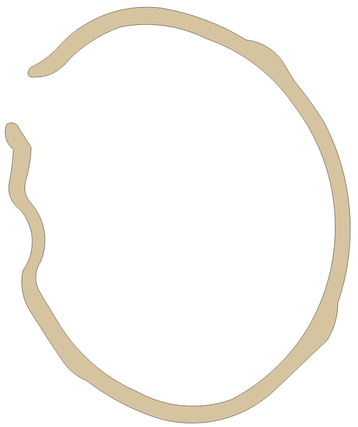 Honda CL72 9 gasket outline