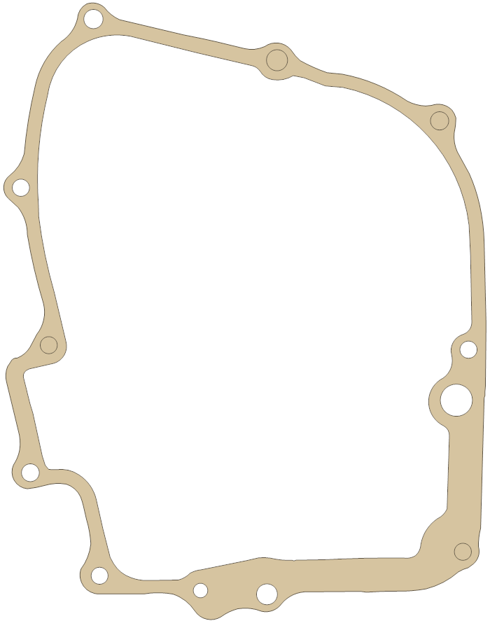 Honda CB250 R. CC Cover gasket outline