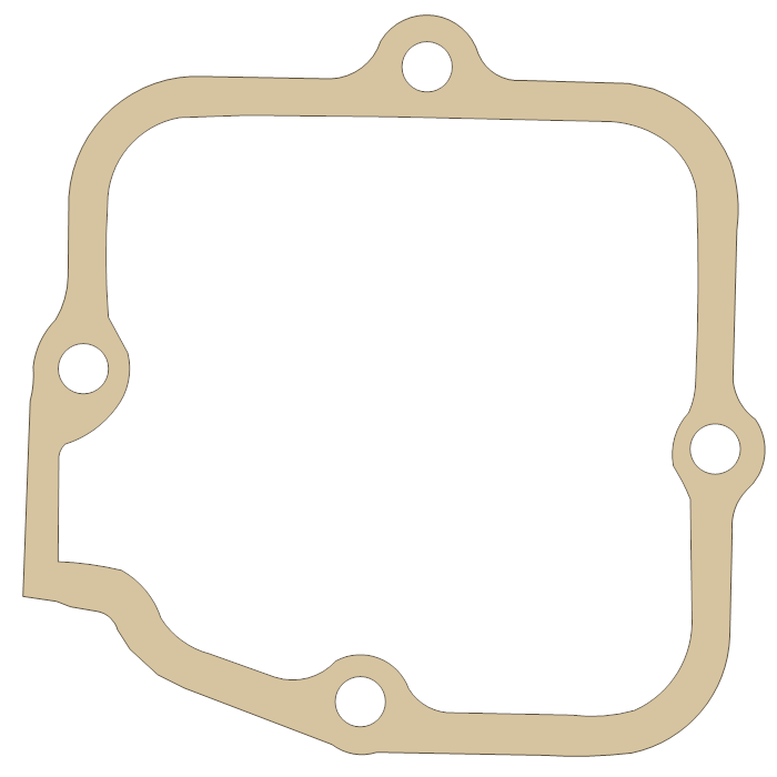 Honda CR125R 12108-KSR-A00 gasket outline