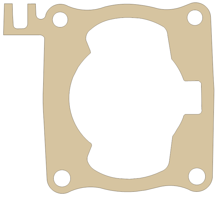 Honda Cylinder gasket outline, OEM 12191-KSR-A00, A material