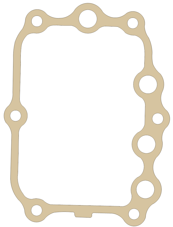 Honda TRX650FGA Gasket gasket outline