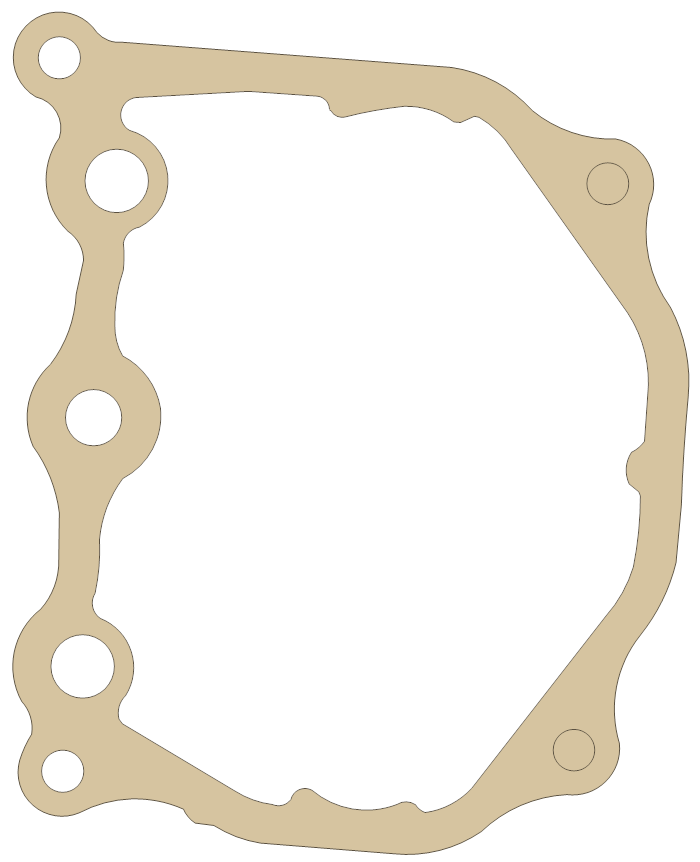 Honda Cylinder Head Cover gasket outline, OEM 12315-HN5-671, A material