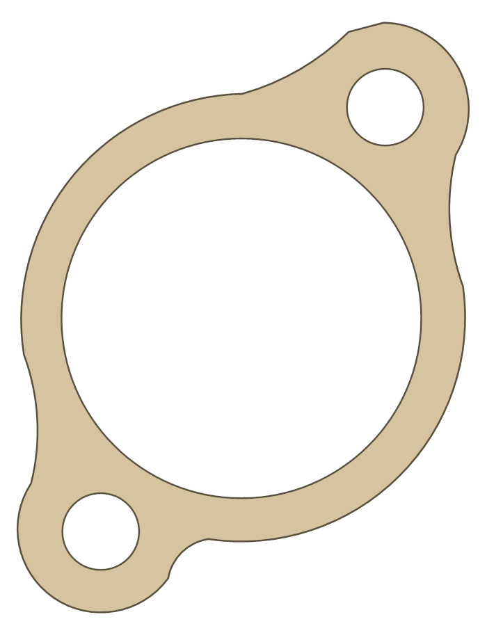 Honda CRF450R Tensioner Lifter gasket outline