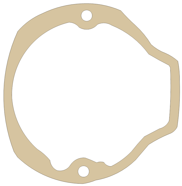 Honda ATC110 Pulse Generator Cover gasket outline