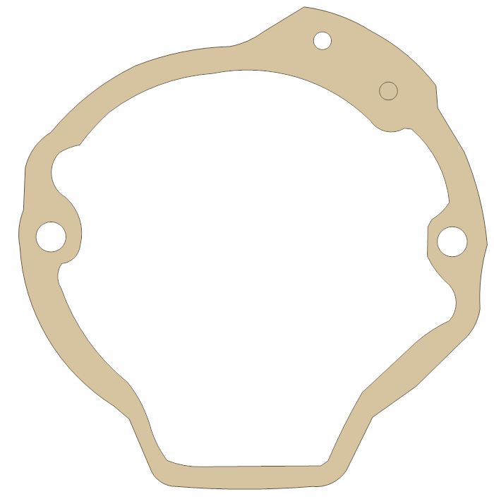 Honda ATC185 Pulse Generator Cover gasket outline