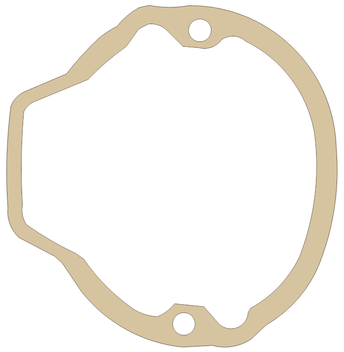 Honda CT185C Generator  Cover gasket outline