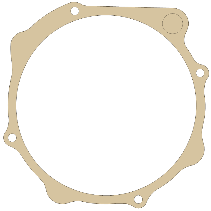 Honda ATC200 Recoil Starter gasket outline